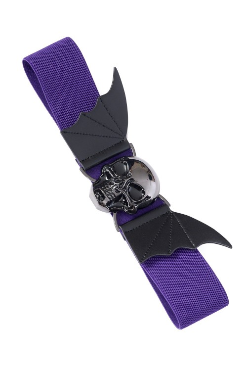 Storm Skull Belt in Purple - Banned