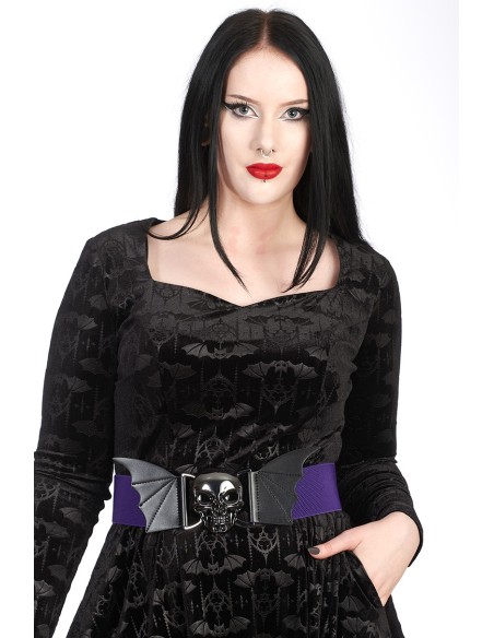 Storm Skull Belt in Purple - Banned