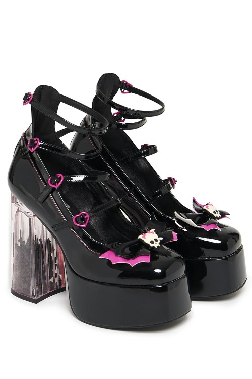 Dead Tired Monster High x Koi Footwear Platform Heels