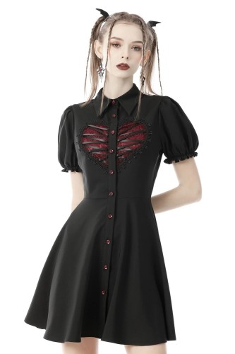 Vestido Crimson Heart - Dark in Love