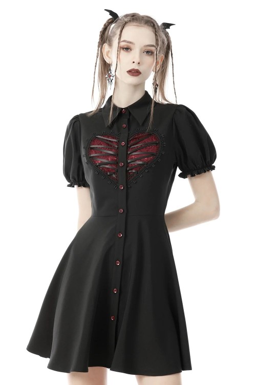 Vestido Crimson Heart - Dark in Love