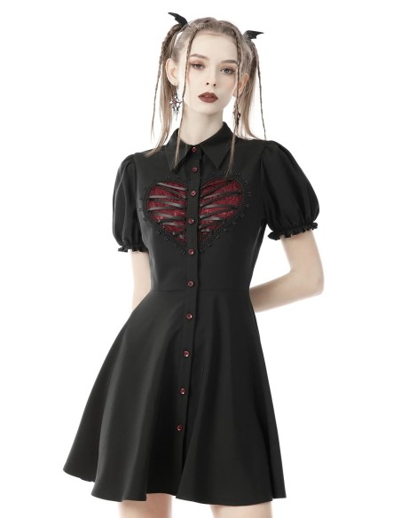 Crimson Heart Dress - Dark in Love