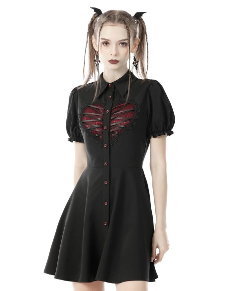 Vestido Crimson Heart - Dark in Love