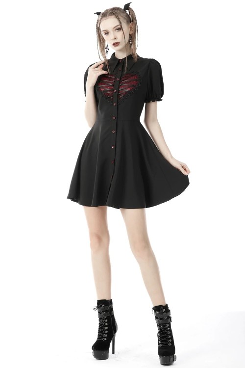 Vestido Crimson Heart - Dark in Love