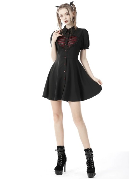 Crimson Heart Dress - Dark in Love