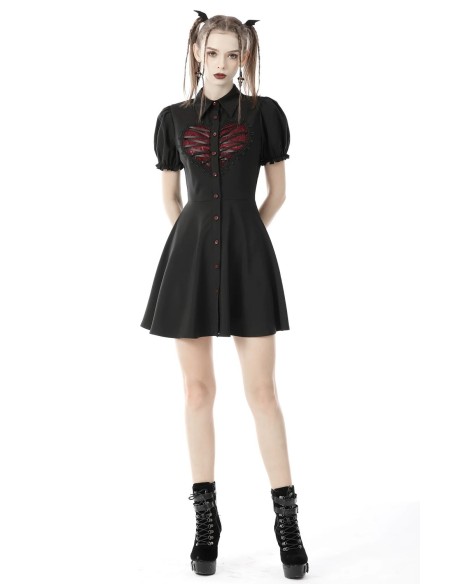 Crimson Heart Dress - Dark in Love