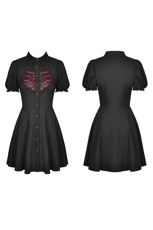 Vestido Crimson Heart - Dark in Love