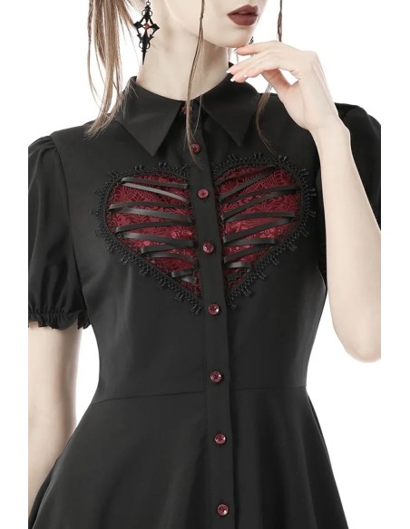 Vestido Crimson Heart - Dark in Love