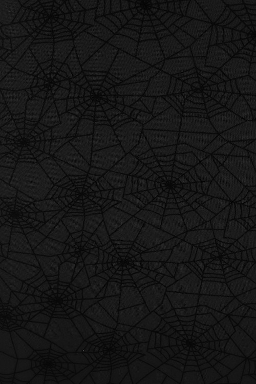 Falda de Gasa de Telarañas Seraphina en Negro - Banned