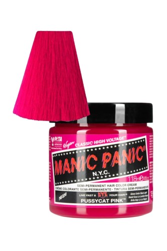 Manic Panic Hair Dye - Pussycat Pink - Classic Cream Formula
