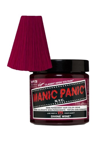 Manic Panic Hair Dye - Divine Wine - Classic Cream Formula