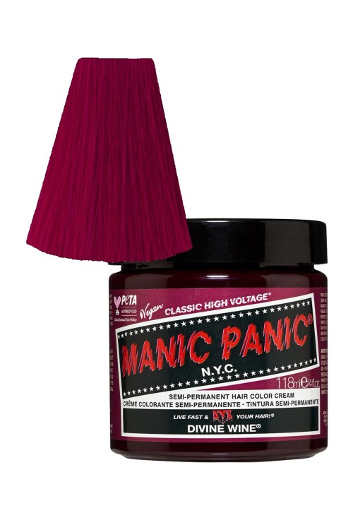Tinte de Pelo Manic Panic - Divine Wine - Classic Cream Formula