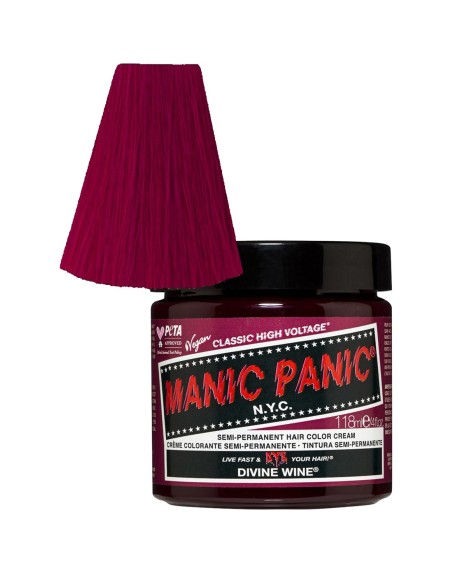 Manic Panic Hair Dye - Divine Wine - Classic Cream Formula