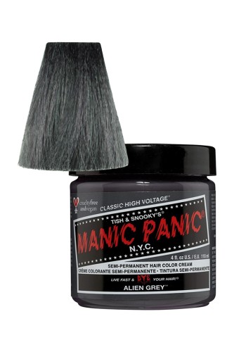 Manic Panic Hair Dye - Alien Grey - Classic Cream Formula
