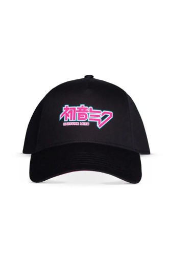 Gorra Logo Hatsune Miku en Negro