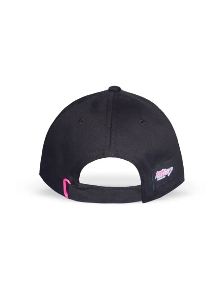 Hatsune Miku Logo Adjustable Cap in Black