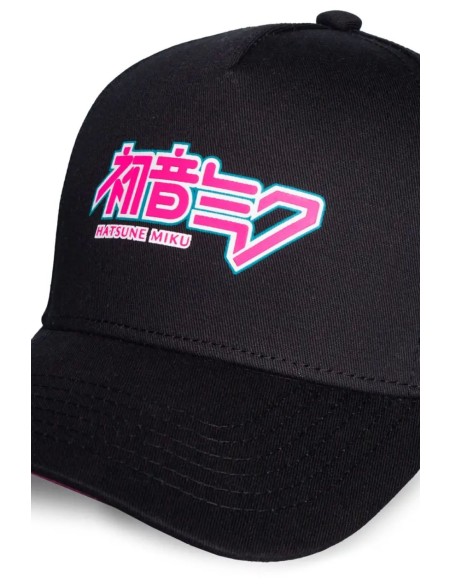 Gorra Logo Hatsune Miku en Negro