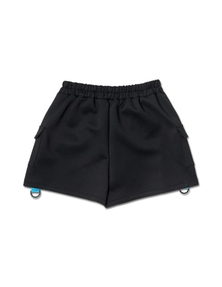 Uzurai Shorts in Black x Blue - ACDC Rag