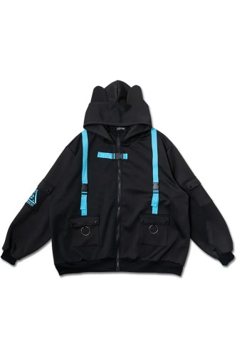Uzurai Jacket in Black x Blue - ACDC Rag 2