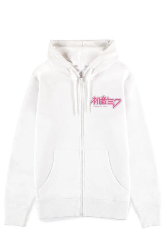 Hatsune Miku Live Concert Hoodie in White