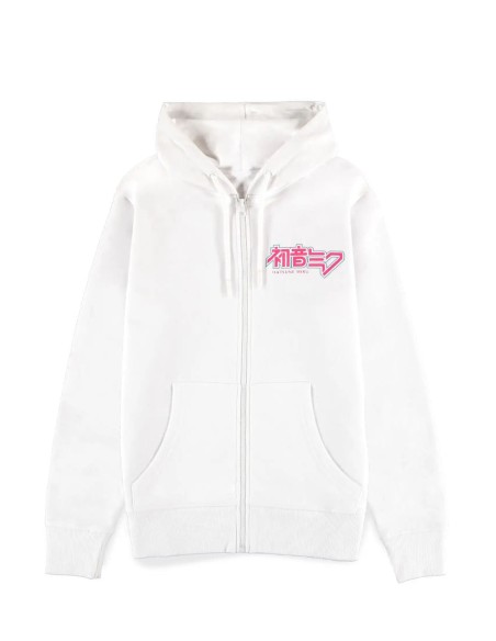 Hatsune Miku Live Concert Hoodie in White