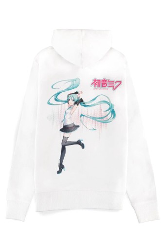 Hatsune Miku Live Concert Hoodie in White 2
