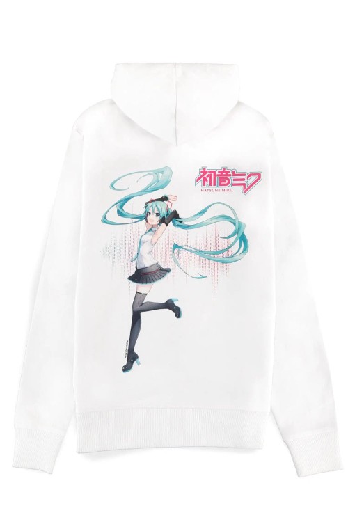 Hatsune Miku Live Concert Hoodie in White