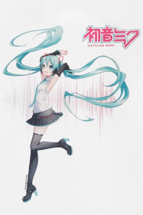 Hatsune Miku Live Concert Hoodie in White