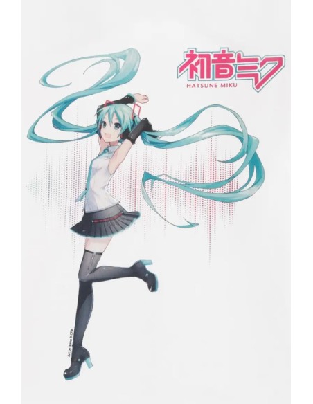 Sudadera con Capucha Live Concert Hatsune Miku en Blanco