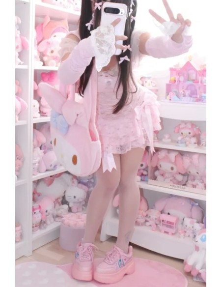 Bambas Deportivas con Plataforma Virtual Diva en Rosa - Hatsune Miku x Koi Footwear