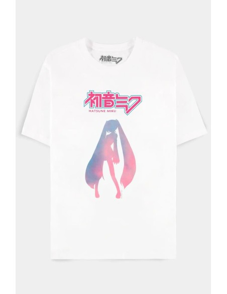 Projection Hatsune Miku T-shirt in White