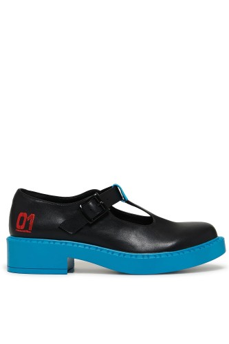 Mary Janes in Black x Turquoise - Hatsune Miku x Koi Footwear 2