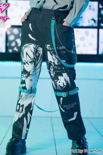 Bondage Pants - Hatsune Miku x ACDC Rag