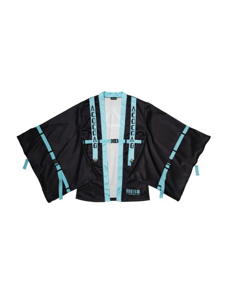 Haori Jacket Error Code in Black x Turquoise - ACDC Rag