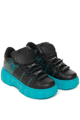 Circuit Pulse Platform Sneakers - Hatsune Miku x Koi Footwear