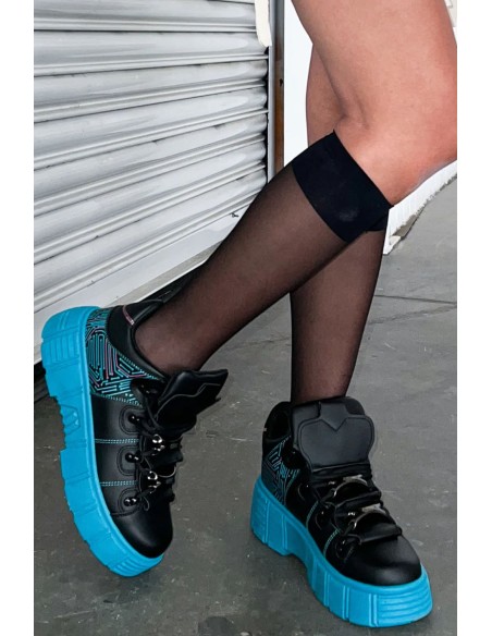 Circuit Pulse Platform Sneakers - Hatsune Miku x Koi Footwear