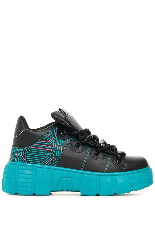 Circuit Pulse Platform Sneakers - Hatsune Miku x Koi Footwear