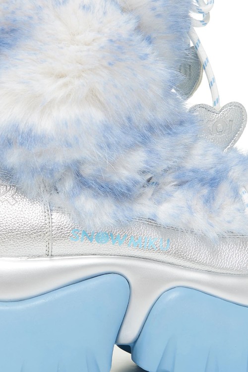 Snow Miku Fur Boots - Hatsune Miku x Koi Footwear