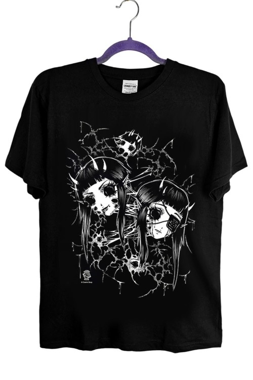 Split T-Shirt - Pinku Kult