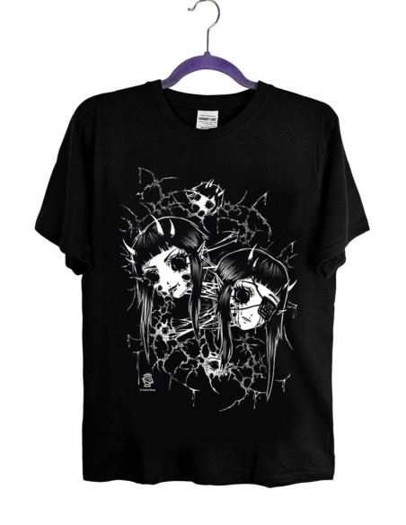 Split T-Shirt - Pinku Kult