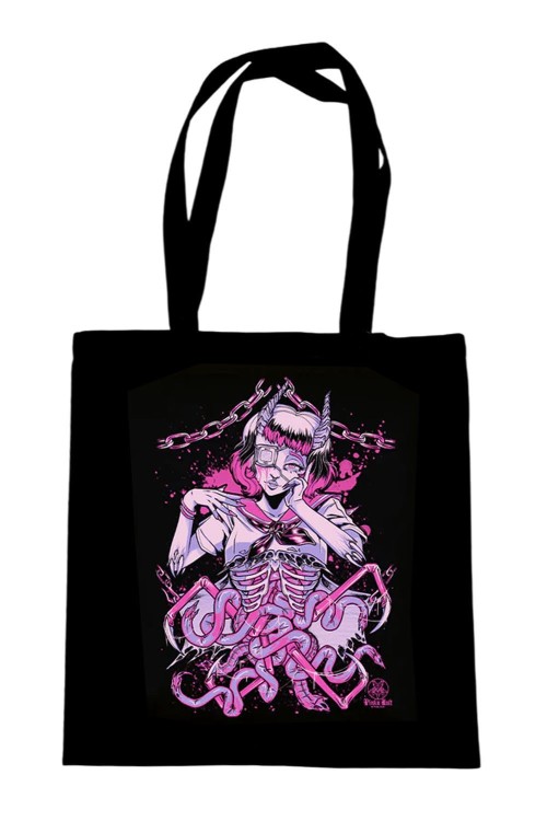 Tote Bag de Algodón Vivisect - Pinku Kult