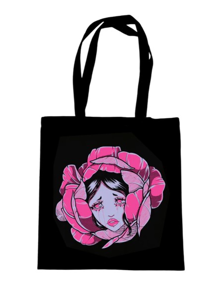 Tote Bag de Algodón Melancholy - Pinku Kult