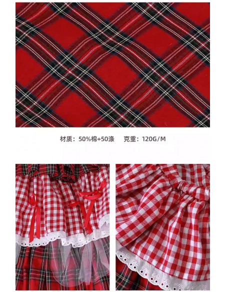 Showa Retro Layered Long Skirt ~ SOS MEME CLUB