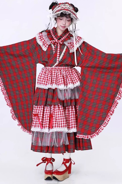 Showa Retro Belted Haori Kimono Jacket ~ SOS MEME CLUB