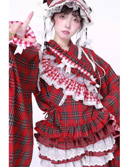 Showa Retro Belted Haori Kimono Jacket ~ SOS MEME CLUB