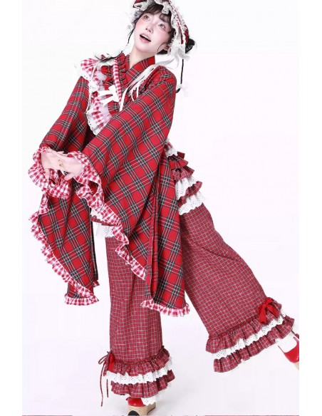 Showa Retro Belted Haori Kimono Jacket ~ SOS MEME CLUB