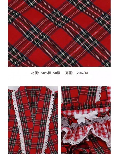 Chaqueta Kimono Haori con Cinturón Retro Showa ~ SOS MEME CLUB