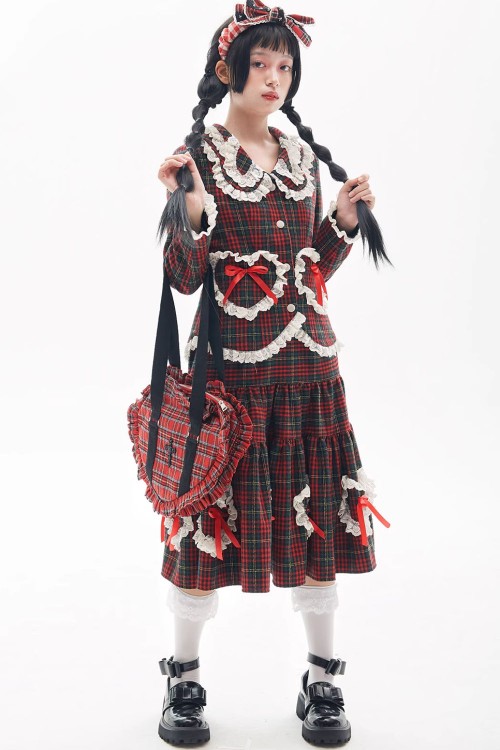 Retro Classic Tartan Jacket ~ SOS MEME CLUB