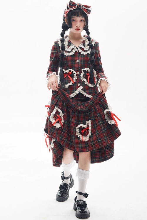 Retro Classic Tartan Jacket ~ SOS MEME CLUB