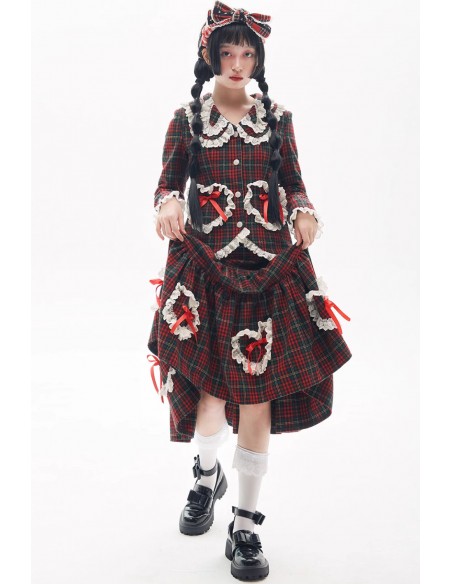 Retro Classic Tartan Jacket ~ SOS MEME CLUB